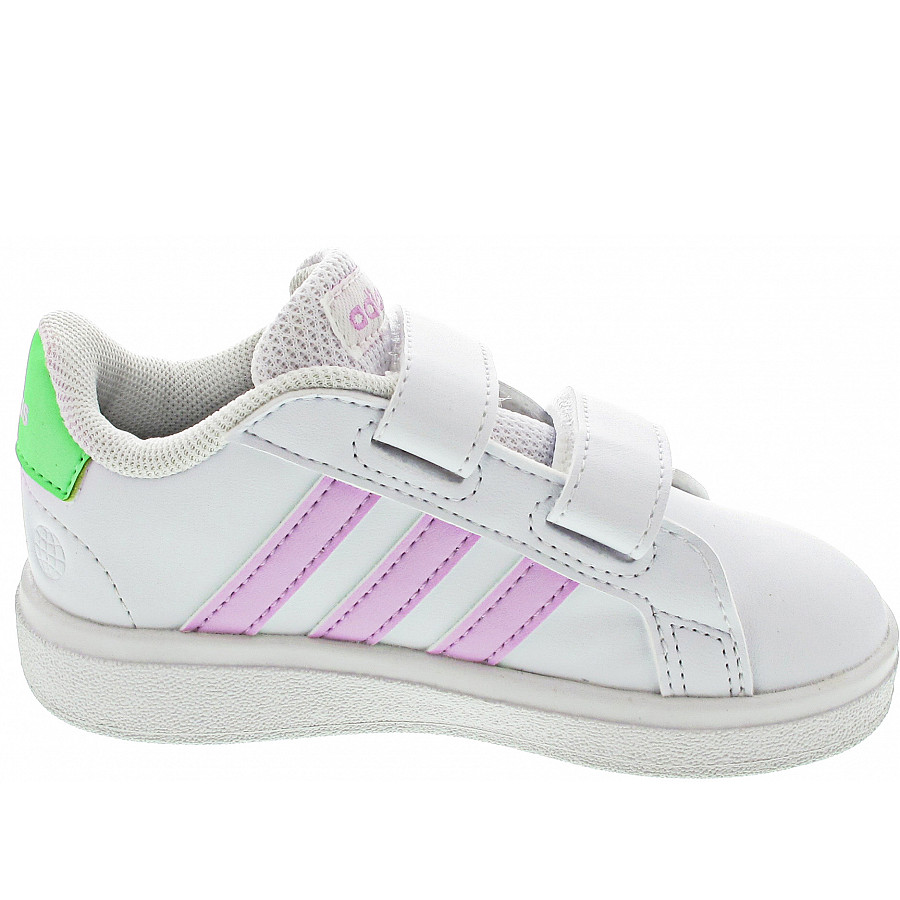 adidas Grand Court 2.0 CF I Lauflernschuh in ftwwht-blilil-beamgr