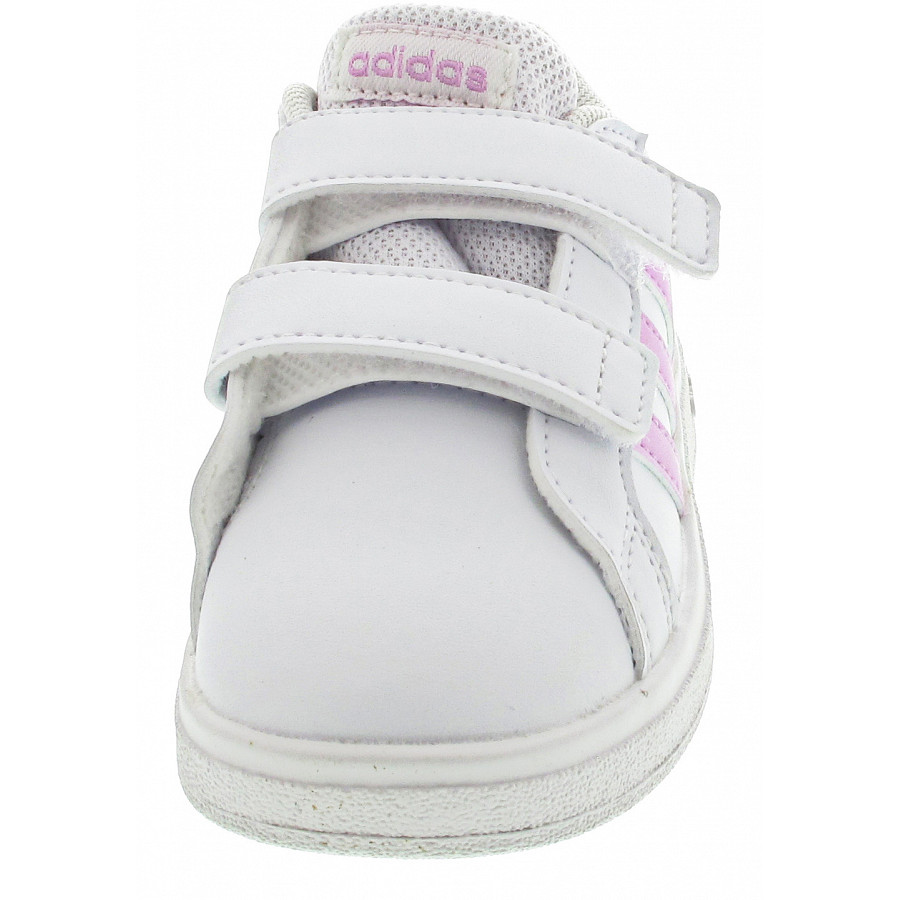 adidas Grand Court 2.0 CF I Lauflernschuh in ftwwht-blilil-beamgr