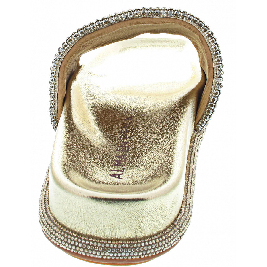 Alma en Pena Pantolette in gold