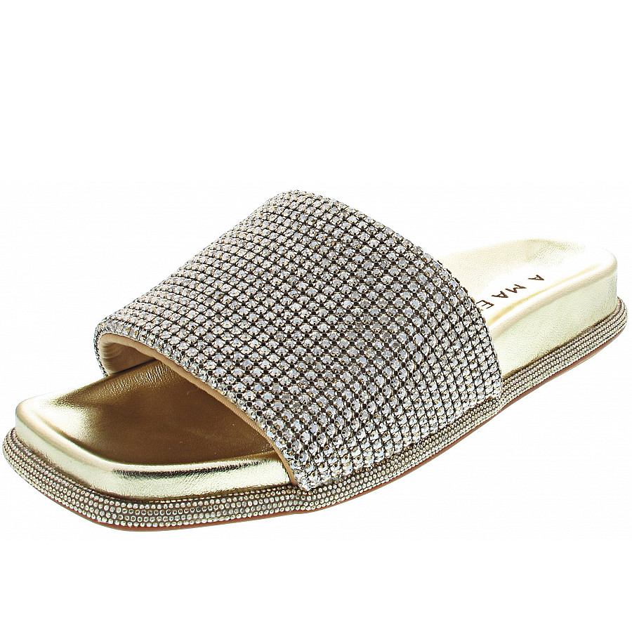 Alma en Pena Pantolette in gold