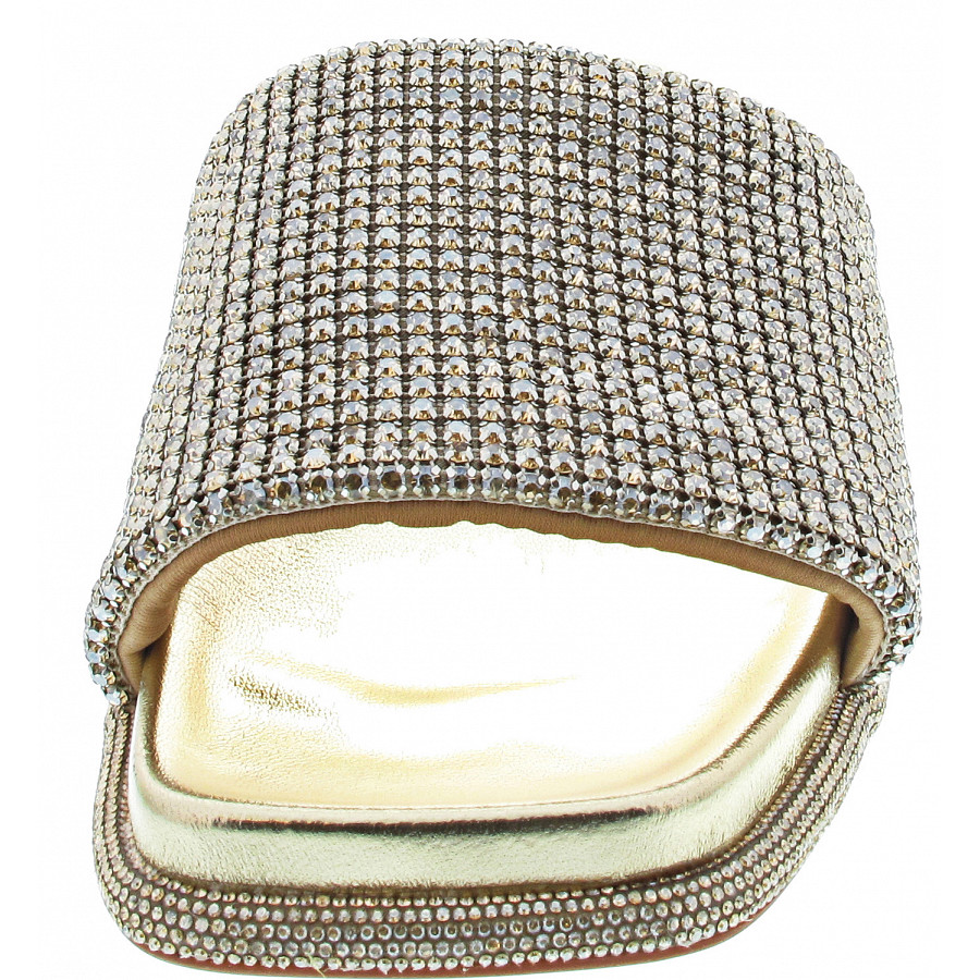 Alma en Pena Pantolette in gold