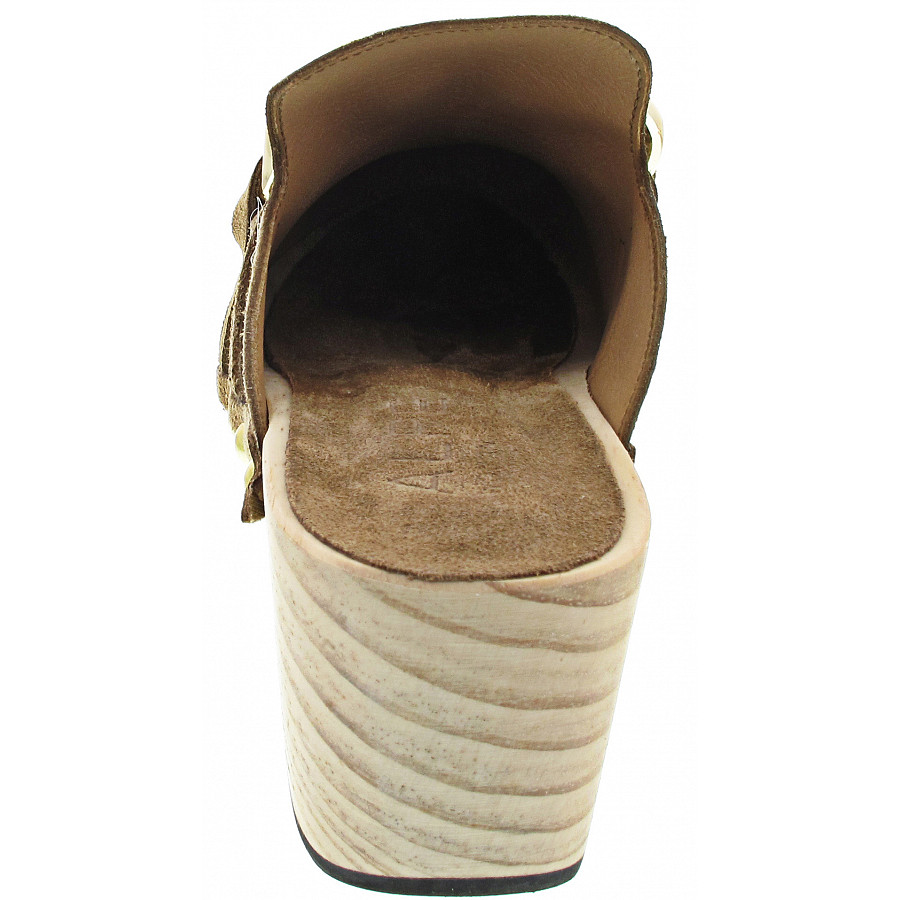 Alpe Sport Clogs in cuero