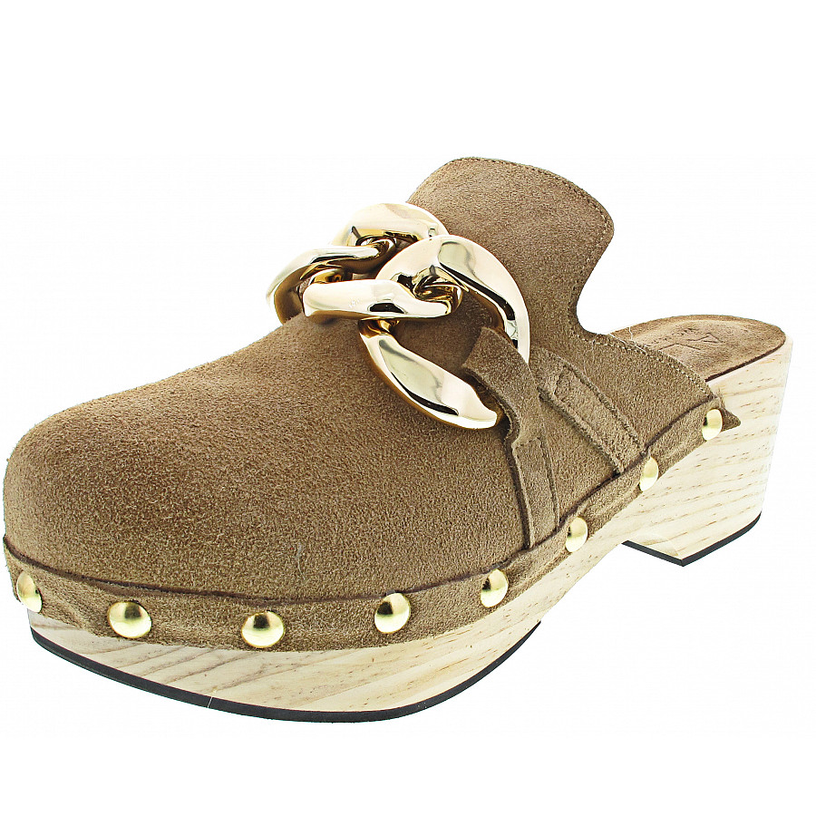Alpe Sport Clogs in cuero