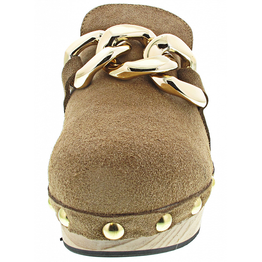 Alpe Sport Clogs in cuero