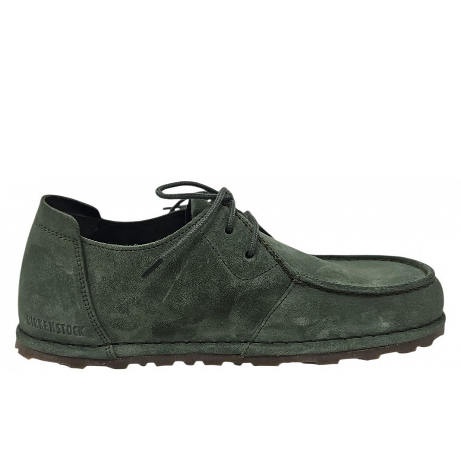 Birkenstock Utti Lace sportlicher Schnürer in thyme grün