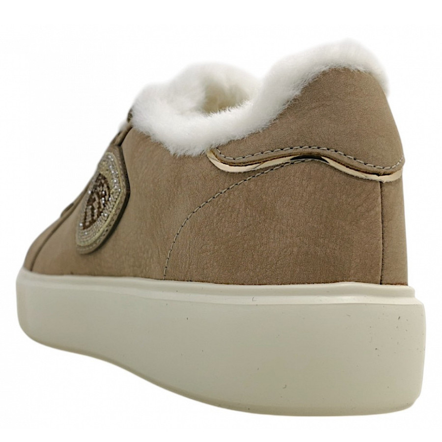 Blauer USA Venus sportlicher Schnürer in Beige BEI