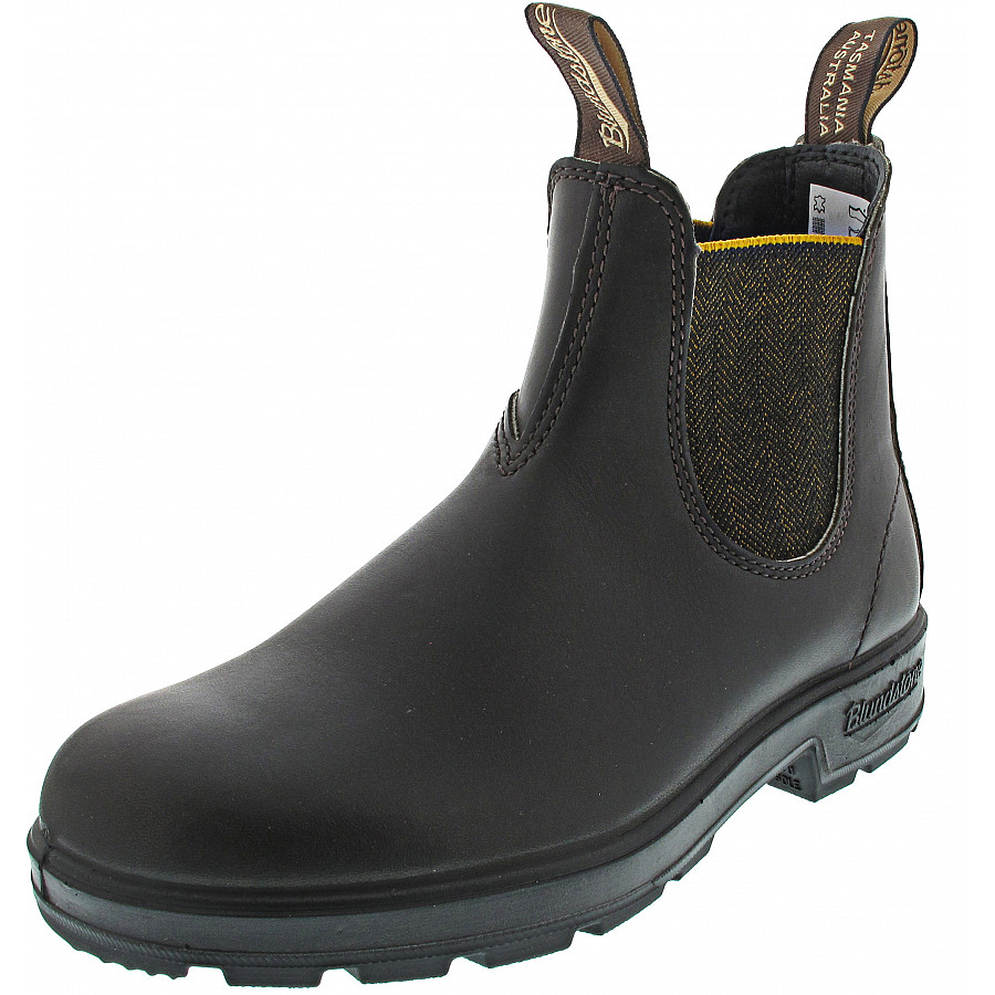 Blundstone Originals 500 Series Chelsea Boot in brown Mustard Elastic