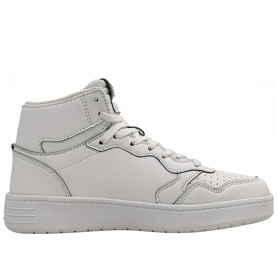 British Knights Noors Mid Schnürstiefel in 08 white/white