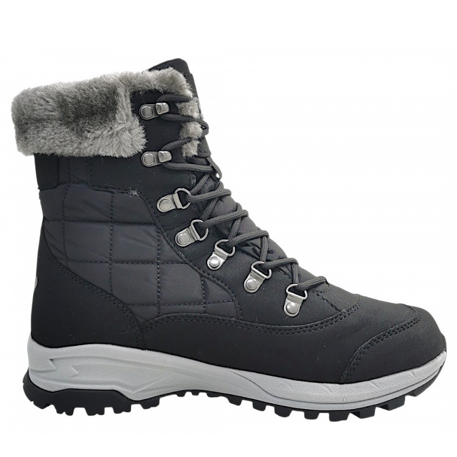 Brütting Himalaya Schnürstiefel in schwarz/grau 7019
