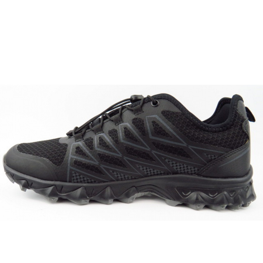 Brütting Mission TEX Laufschuh in schwarz/grau