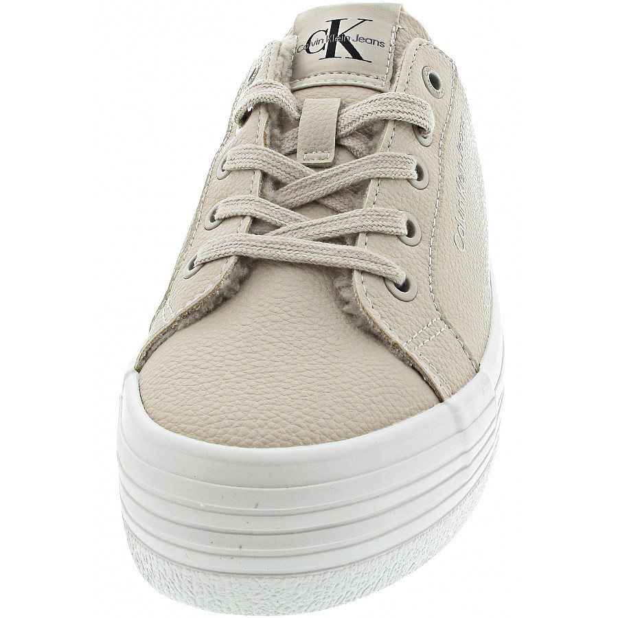 Calvin Klein Vulc Flatform Laceup Low Sneaker low in eggshell