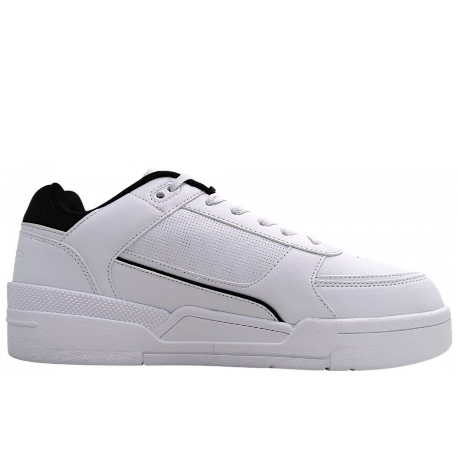 Champion RD18 Heritage Low Cut sportlicher Schnürer in white/navy WW01