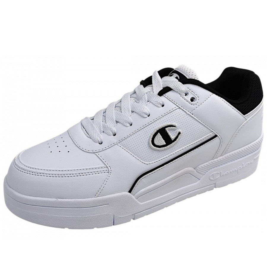 Champion RD18 Heritage Low Cut sportlicher Schnürer in white/navy WW01