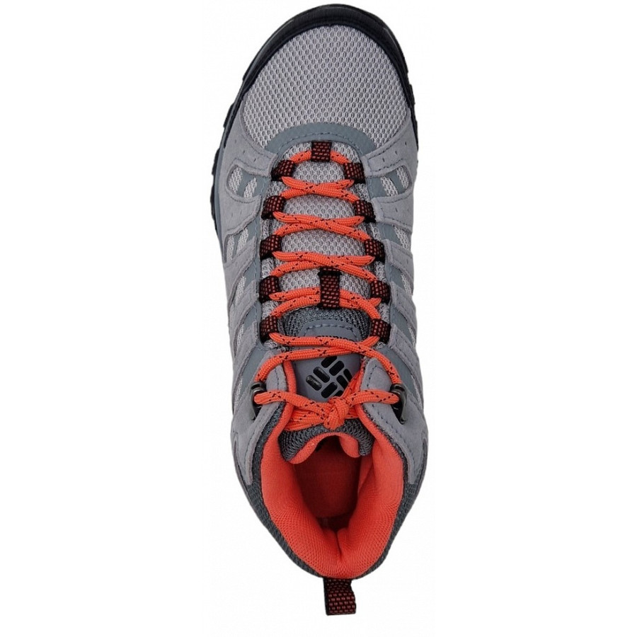 Columbia Redmond III Mid WP Wanderschuh in steam red coral