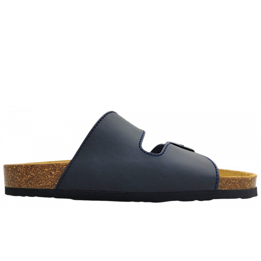 Dr. Brinkmann Pantolette in Blau/Ocean