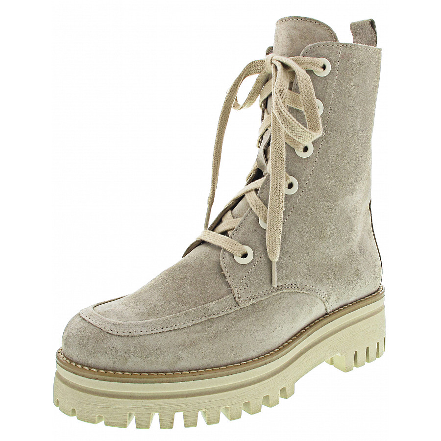 Emia Schnürstiefelette in beige