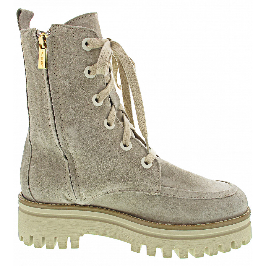 Emia Schnürstiefelette in beige