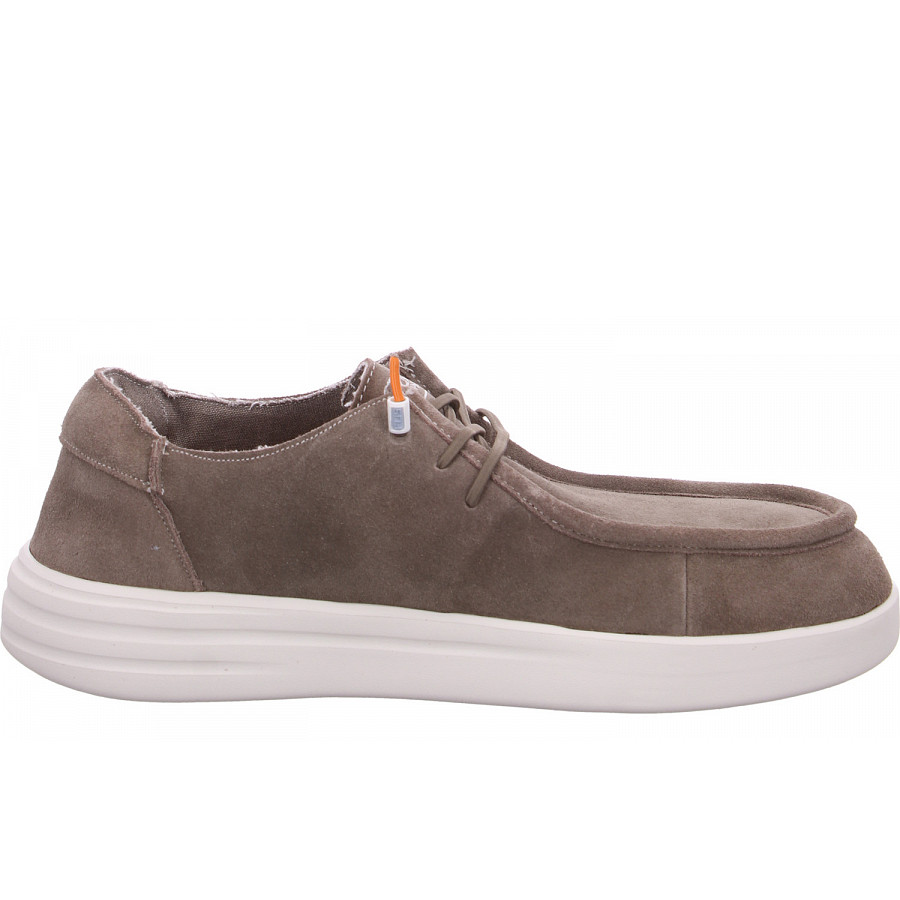 Fusion Sneaker in suede taupe