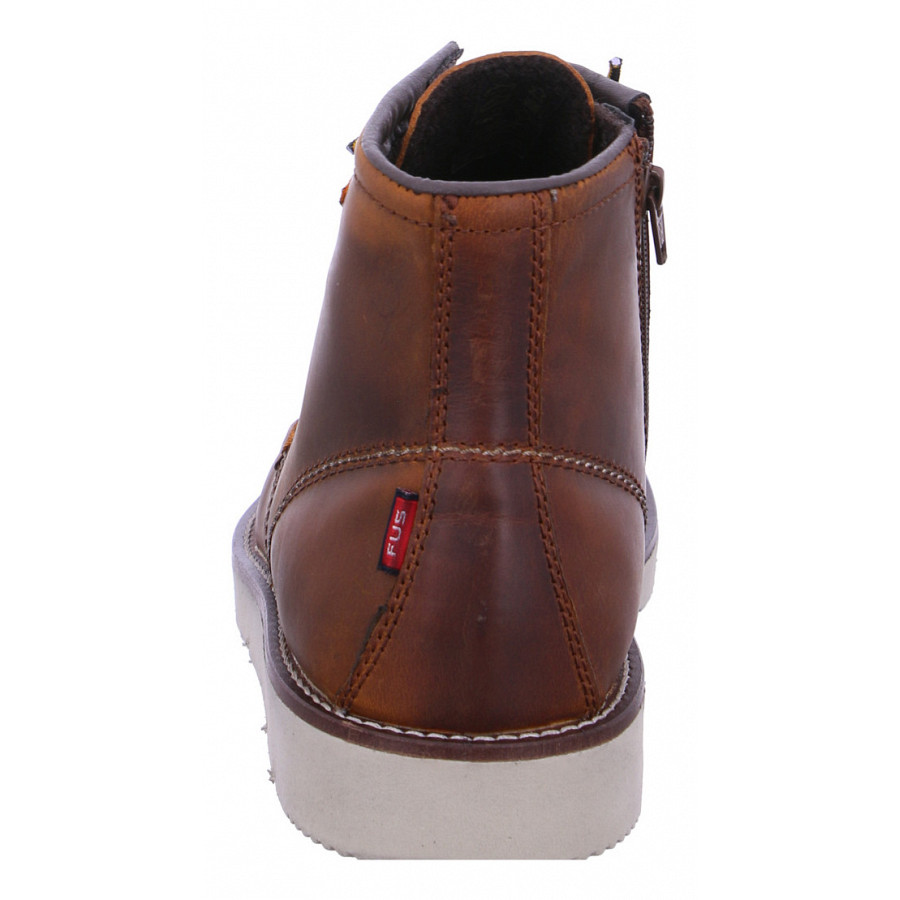 Fusion Schnürstiefel in cognac