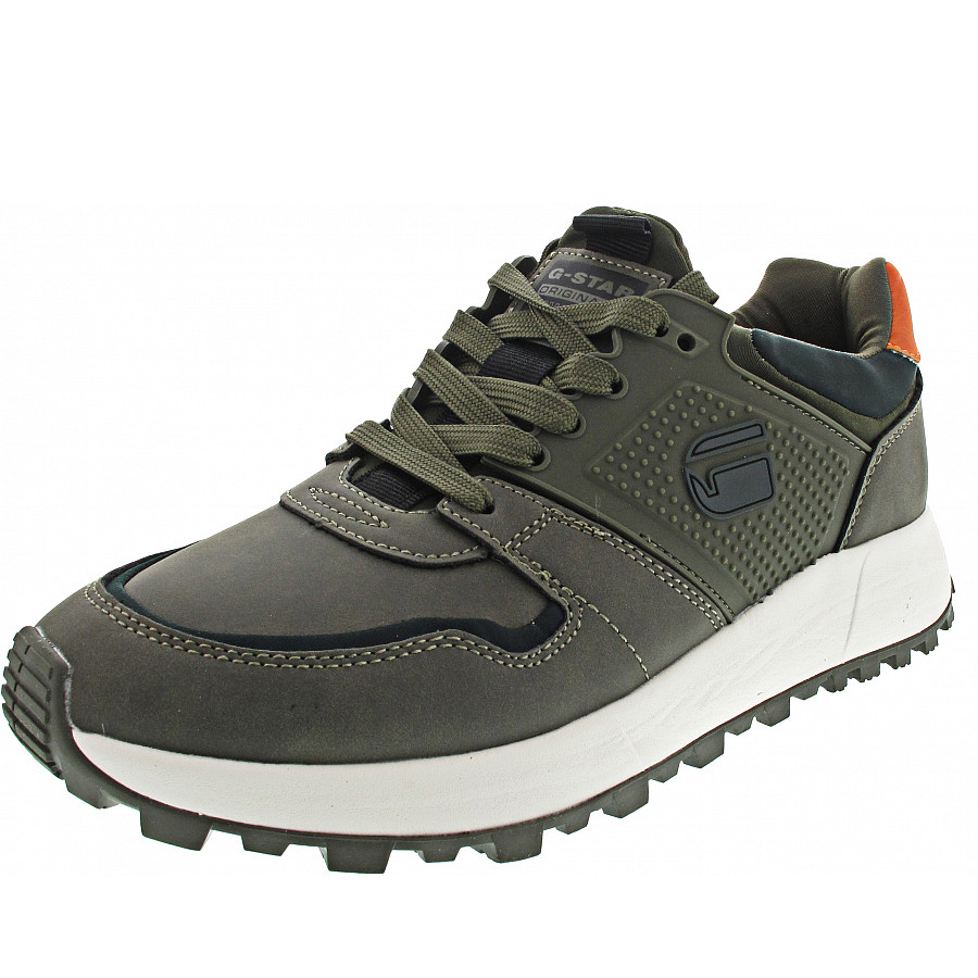G-Star TheqRun Sneaker in olive