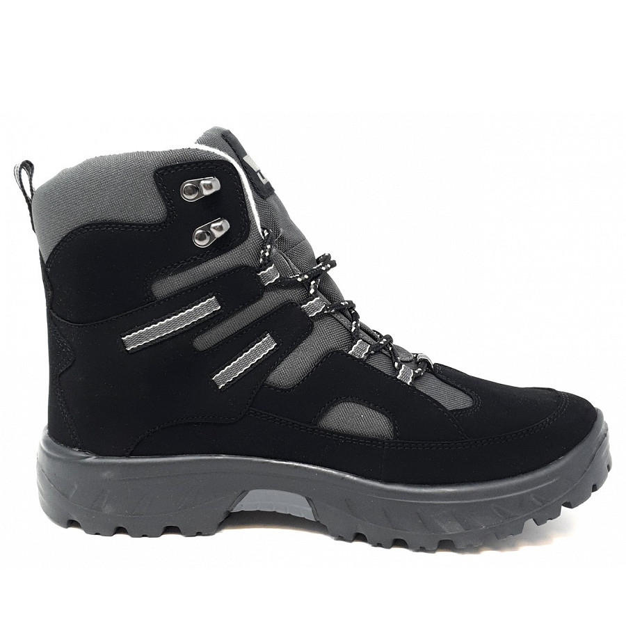 Geka Flake Stiefel in schwarz grau