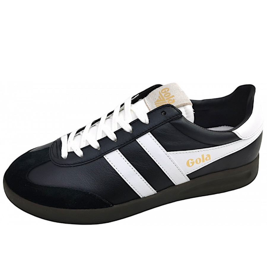 Gola Cylon Leather Laufschuh in Black/White