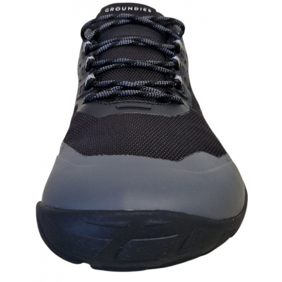 Groundies All Terrain Low 2.0 Barfußschuhe in schwarz/grau