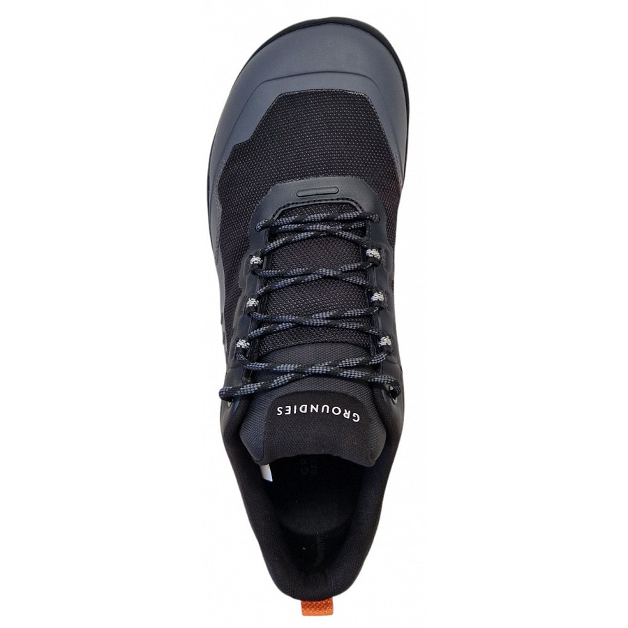 Groundies All Terrain Low 2.0 Barfußschuhe in schwarz/grau