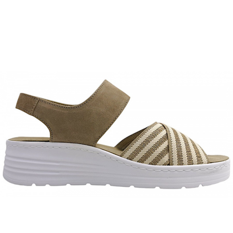 Hickersberger Rimini Sandalette in beige komb. 1308