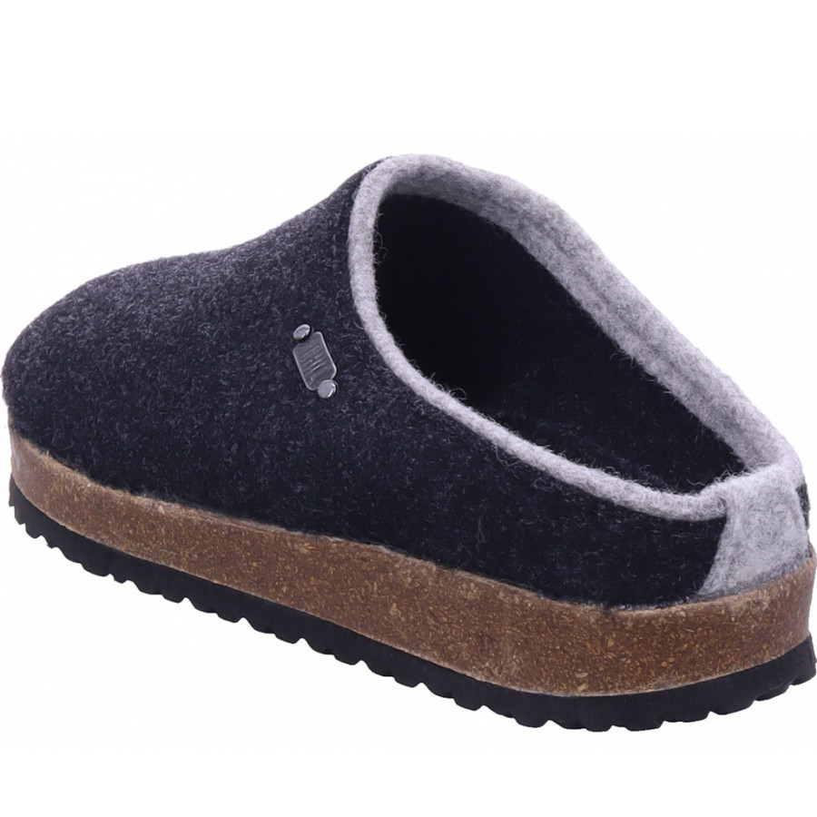 Idana Pantoffel in grau