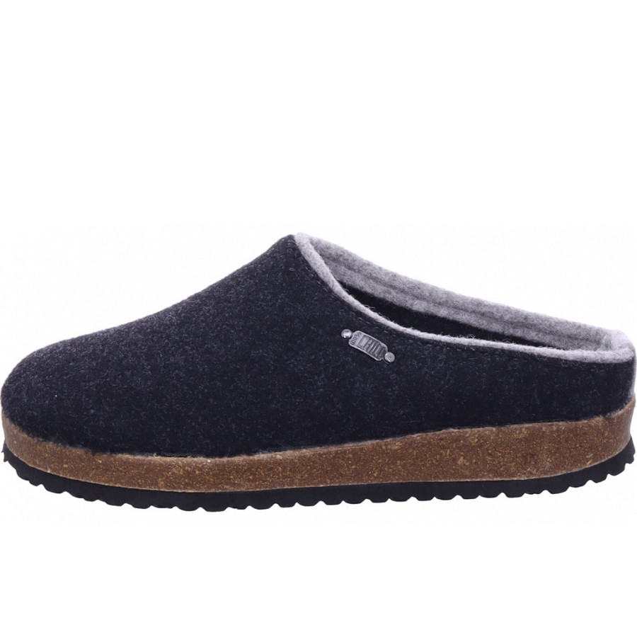 Idana Pantoffel in grau