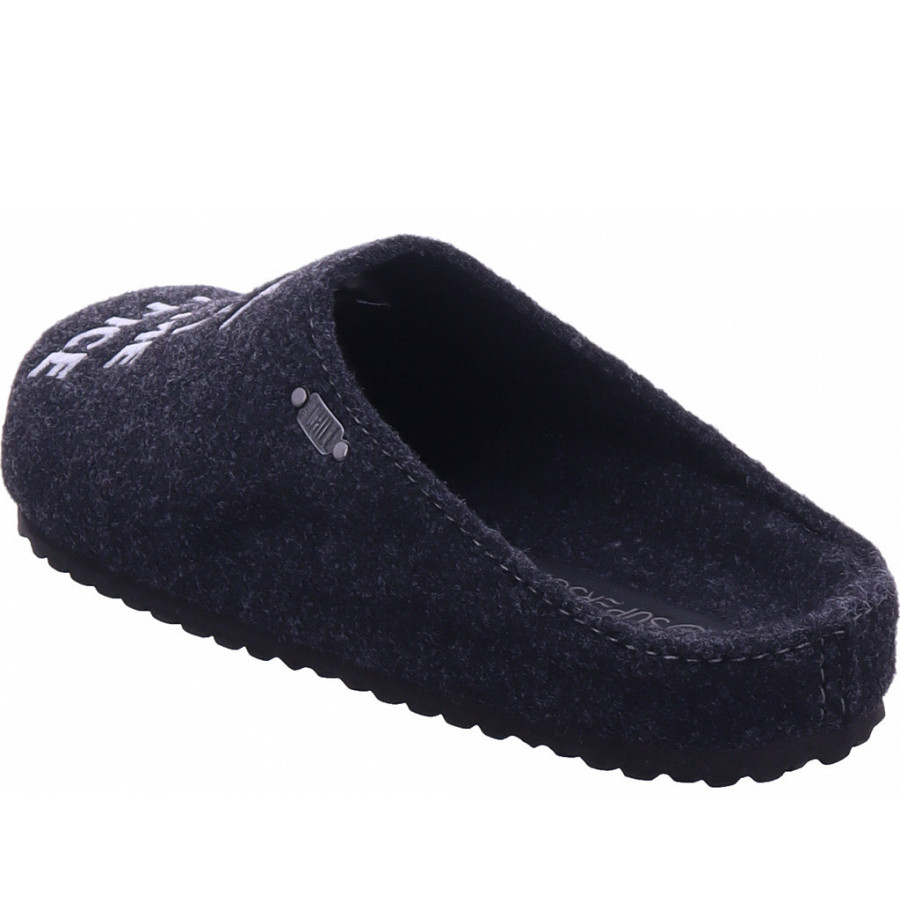 Idana Pantoffel in grau