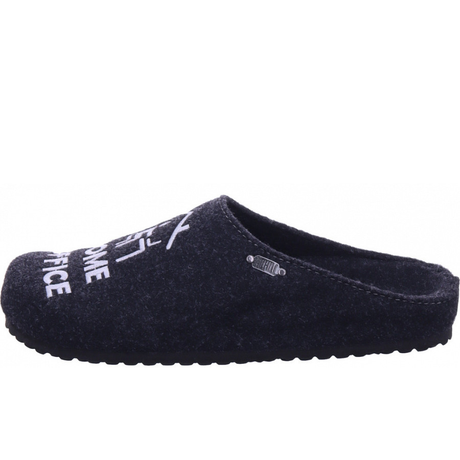 Idana Pantoffel in grau