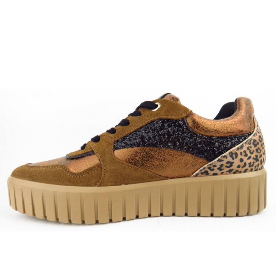 Imac 66801 VELOURSLEDER Sneaker low in 00209 COGNAC