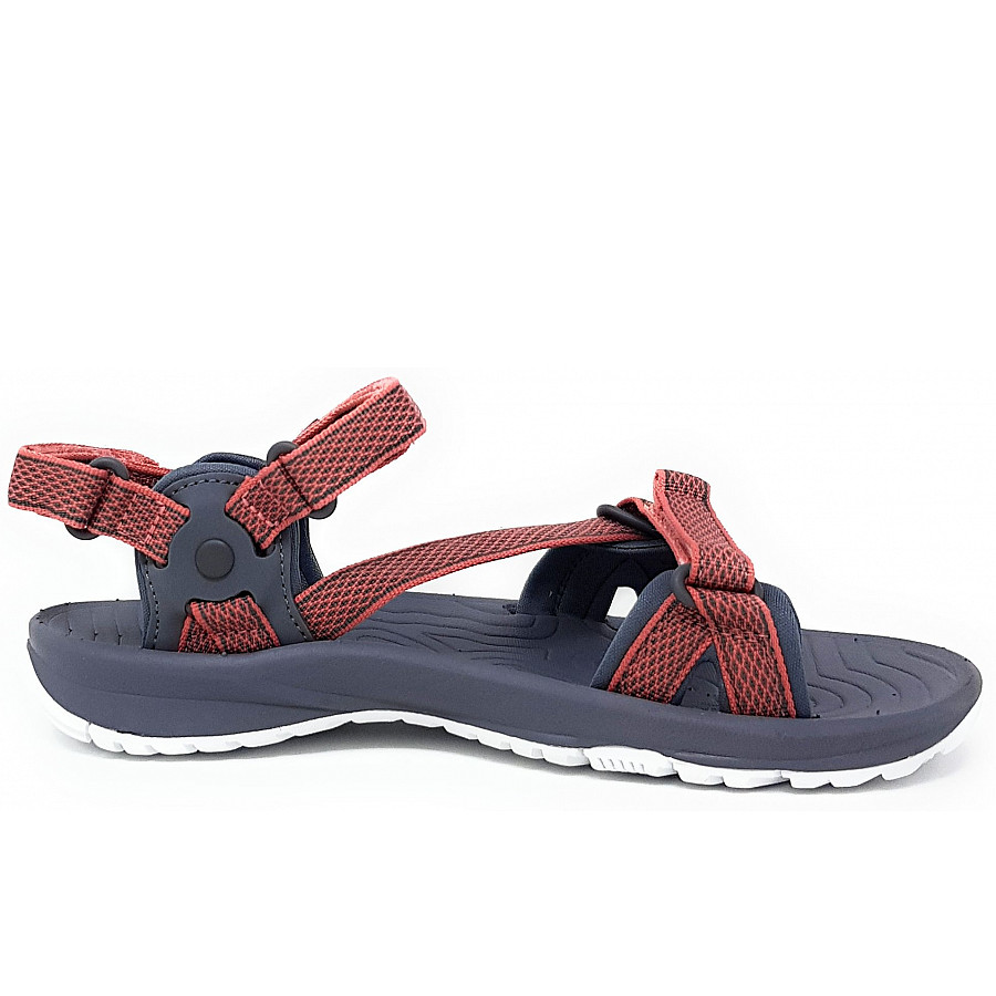 Jack Wolfskin lakewood Ride Sandale in rosa/grau