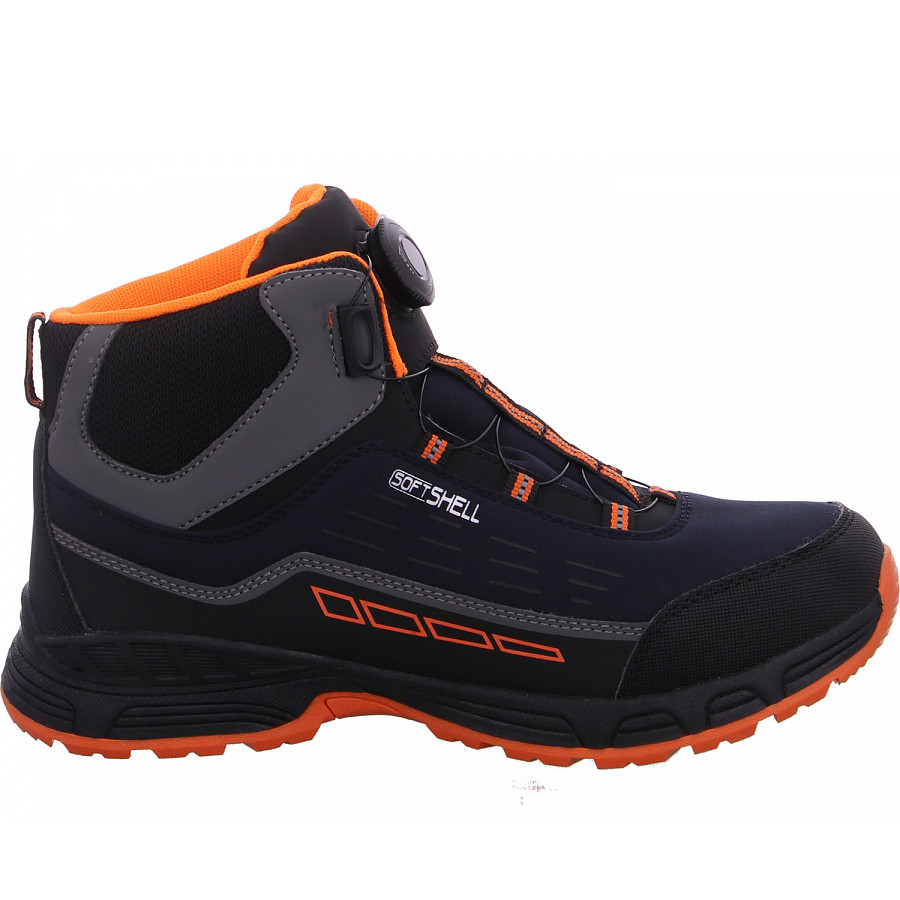 Jela Wanderstiefel in navy orange