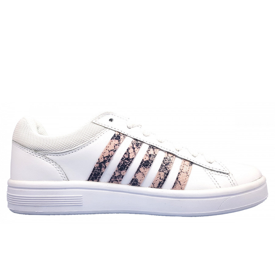 K-Swiss Court Winston Trainingsschuh in whitw/pink