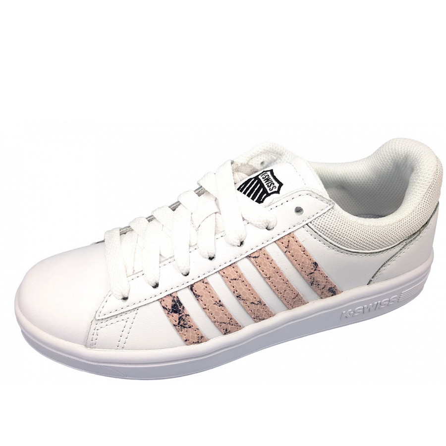 K-Swiss Court Winston Trainingsschuh in whitw/pink