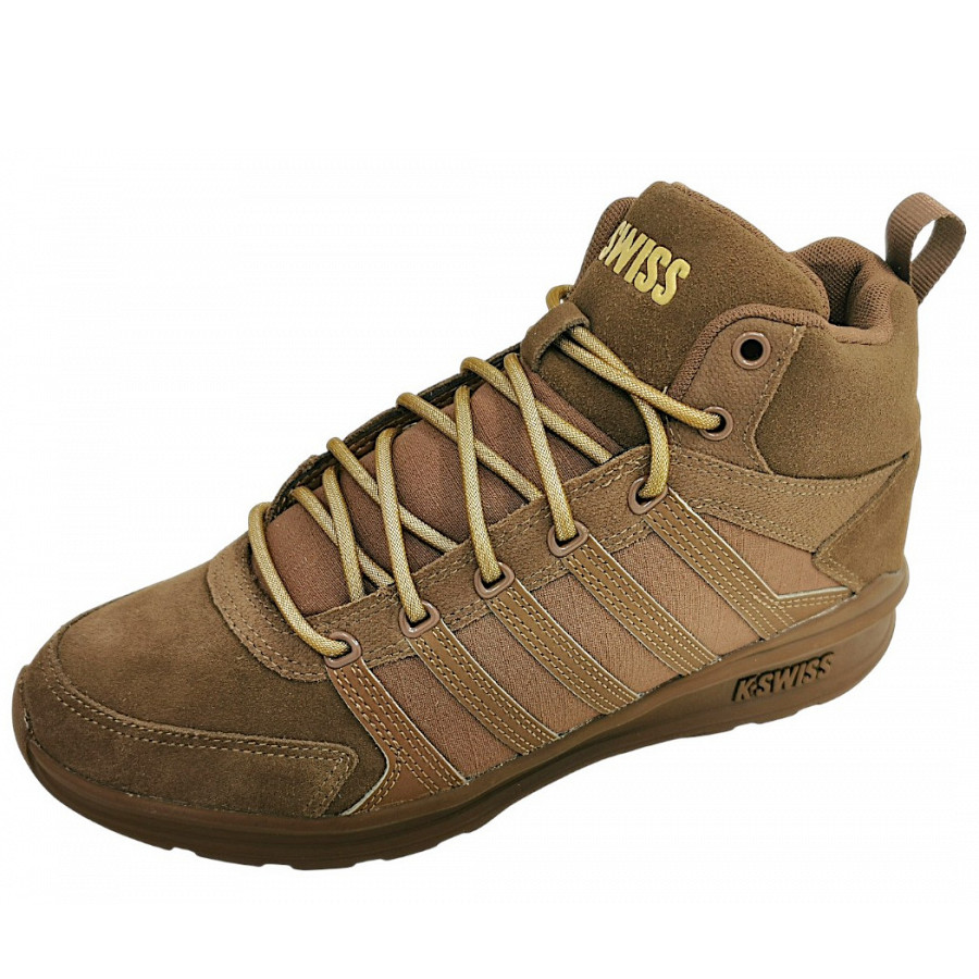 K-Swiss Vista Trainer MID Schnürstiefel in Bison/Bison