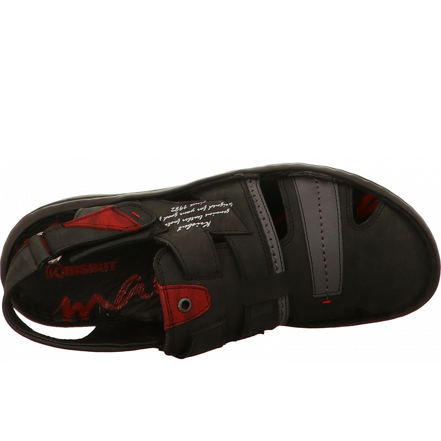 Krisbut Sandale in schwarz