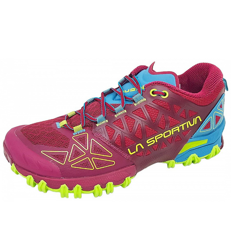 La Sportiva Bushido II Woman Wanderschuh in red plum/ topaz