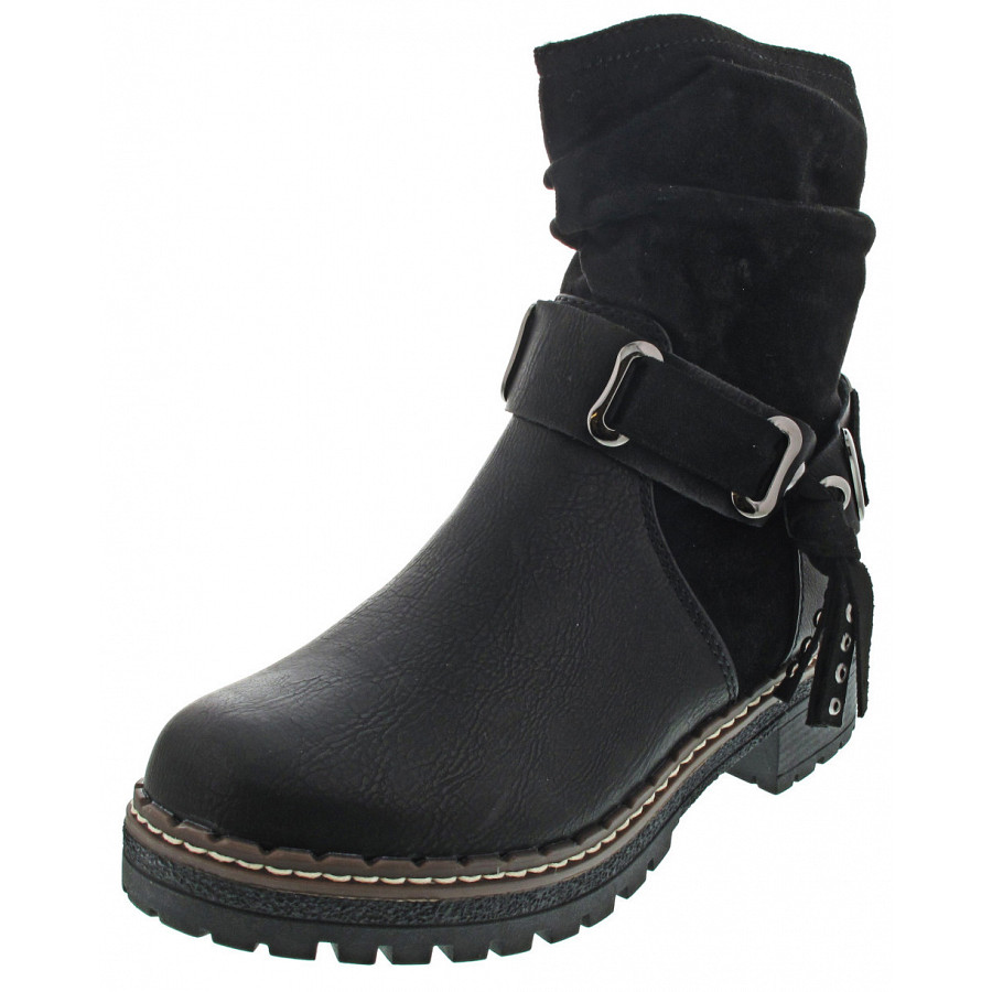 Laufsteg München Stiefelette in black