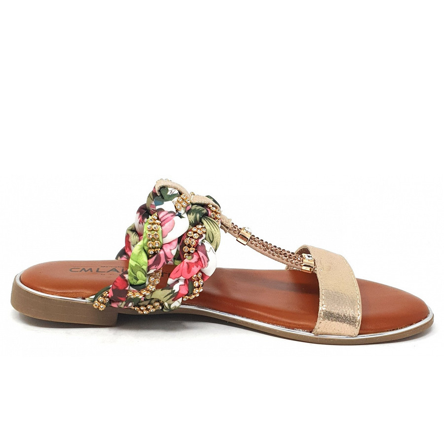 Laufsteg München Pantolette in rose