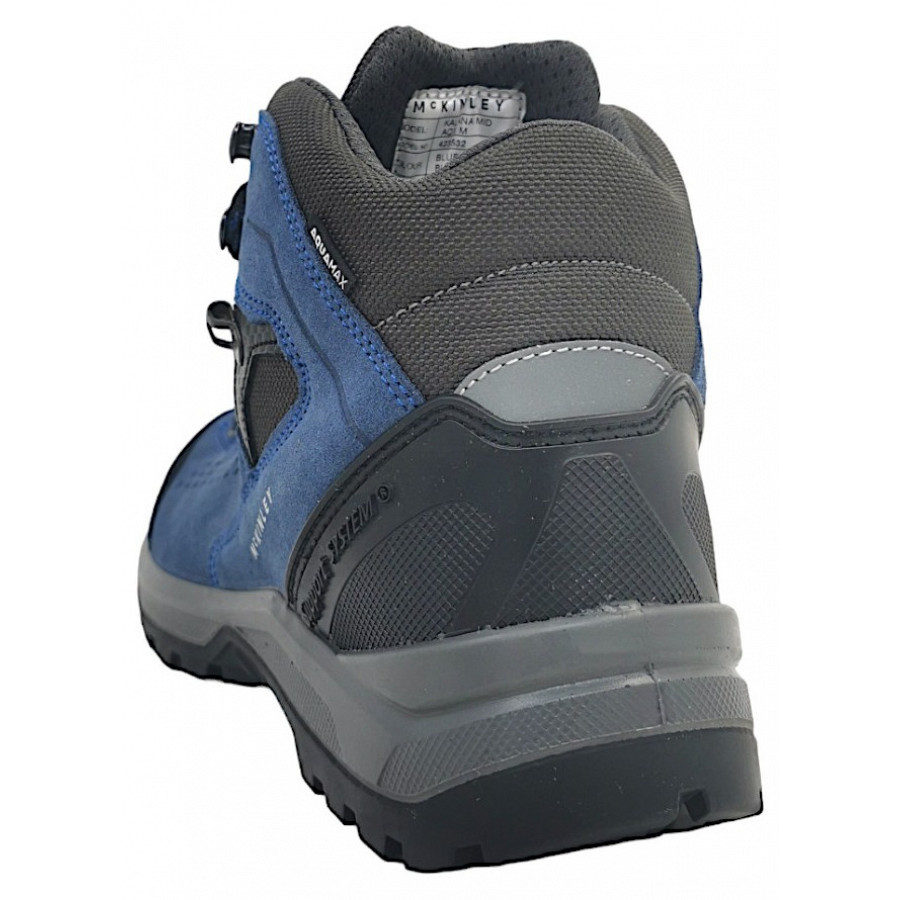 McKinley Ux Stiefel Kalana Mid AQX Wanderschuh in 900 bluepetrol