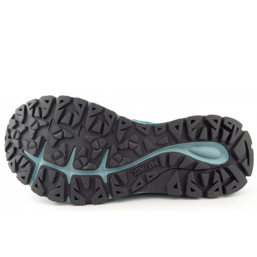 Meindl Brindisi Lady Comfort tue Wanderschuh in tuerkis gelb
