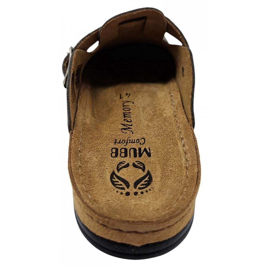MUBB-Comfort Pantolette in caribon
