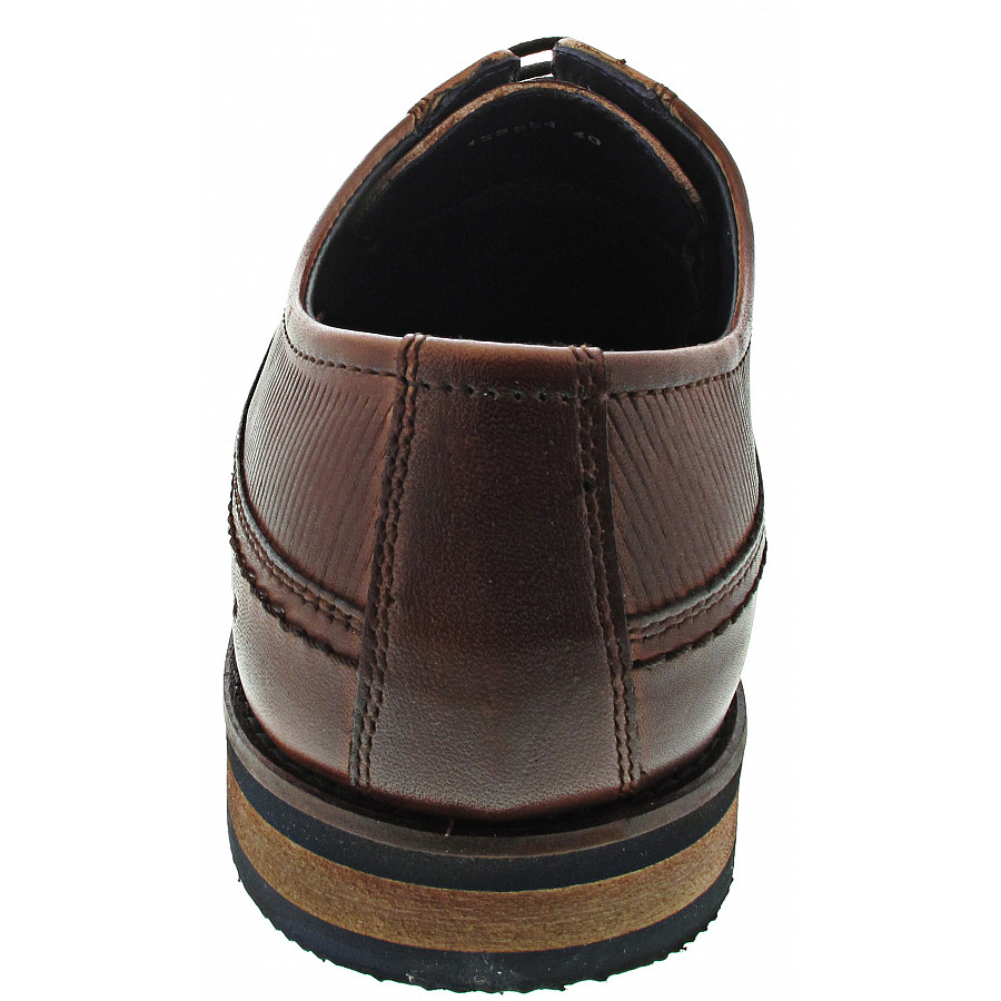 Mustang Business Schuh in cognac