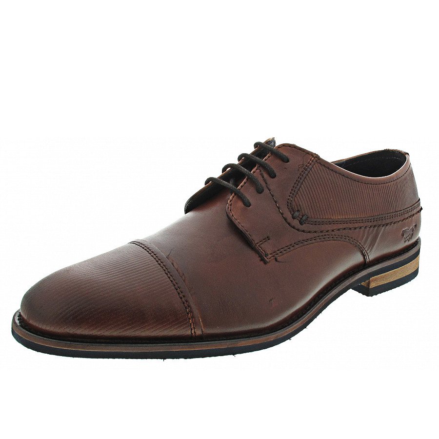 Mustang Business Schuh in cognac
