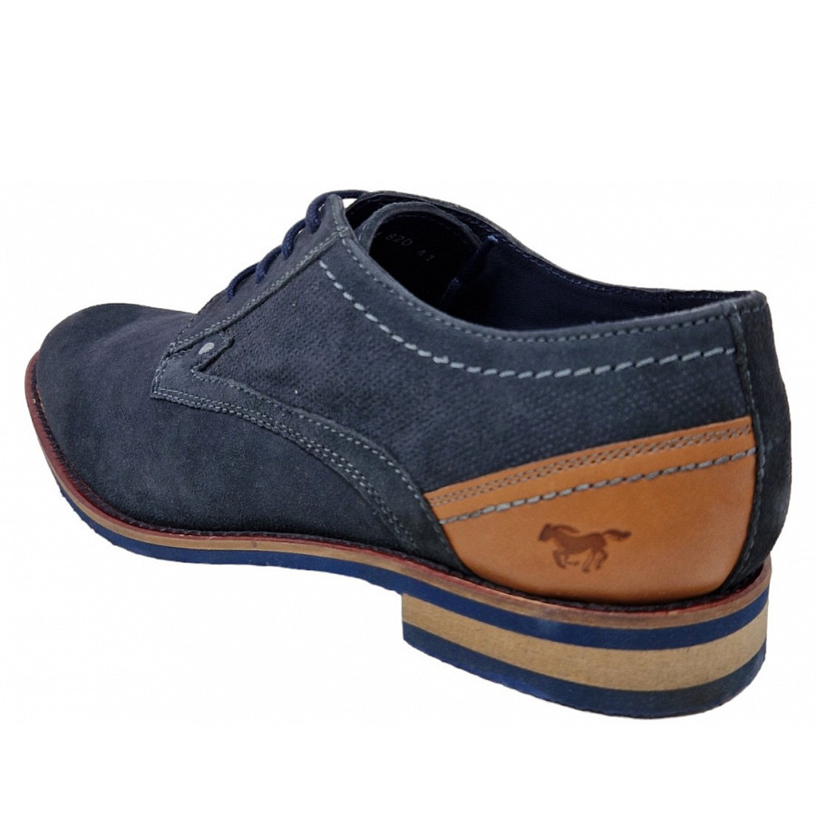Mustang Schnürer in navy
