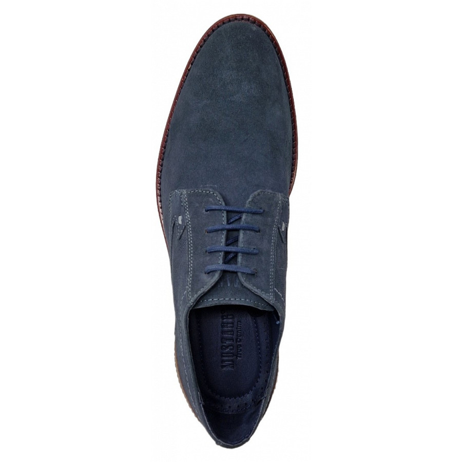 Mustang Schnürer in navy